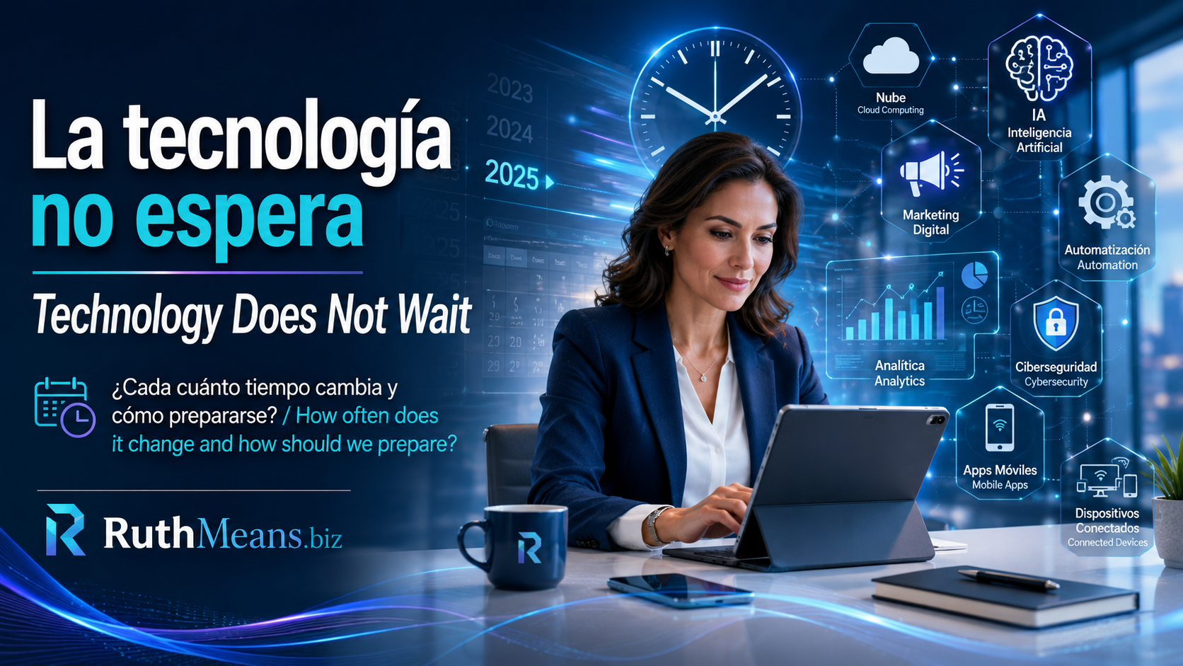 La tecnología no espera / Technology Does Not Wait