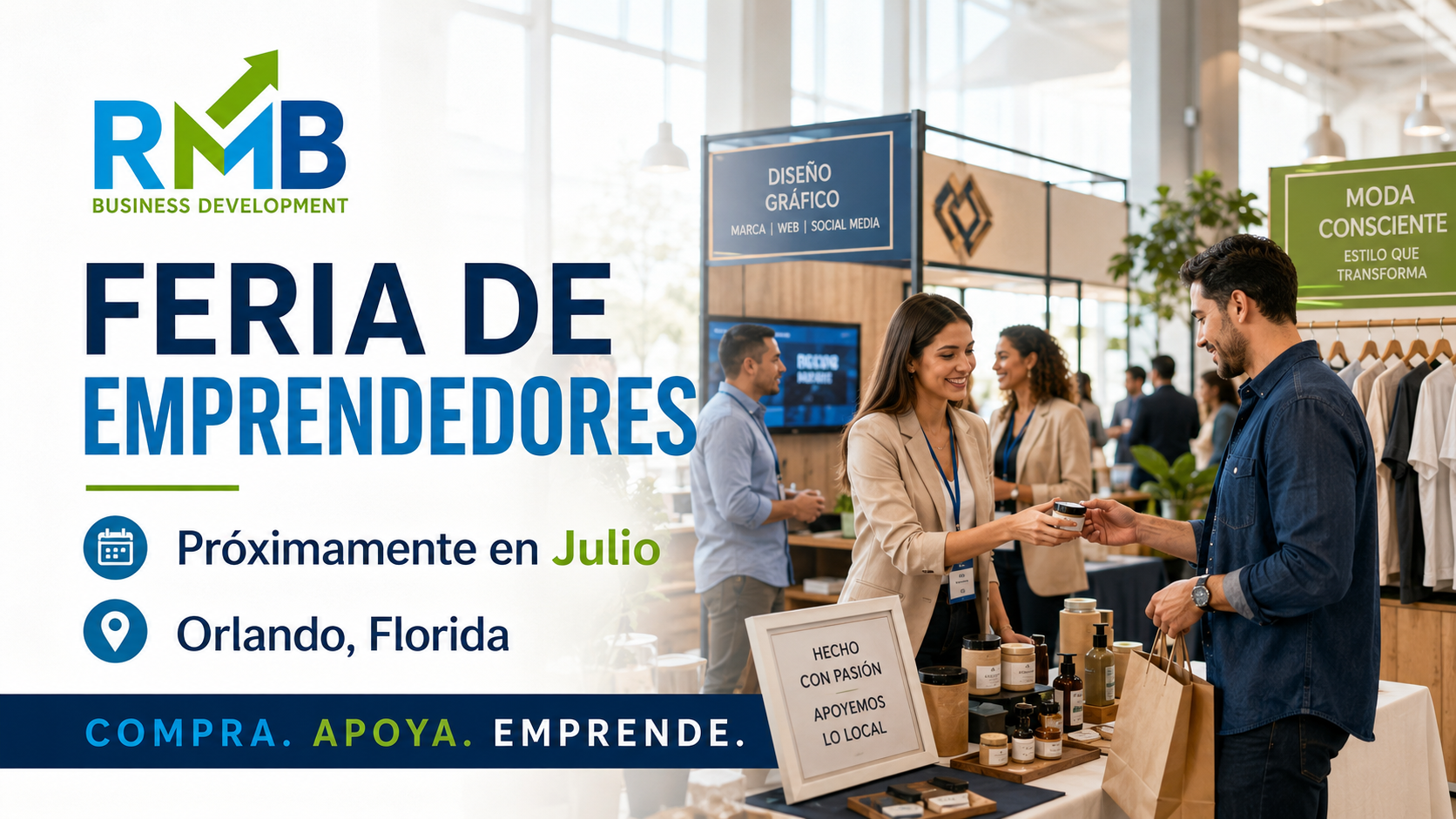 RMB Business Development anuncia su Feria de Emprendedores en Orlando, Florida